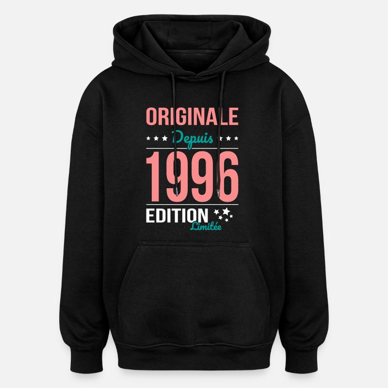 Original since 1996 – 30th anniversary - Oversized Unisex Hoodie - black