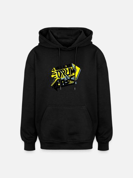W3L0v3DNBv2(balck) - Oversized Unisex Hoodie - Schwarz