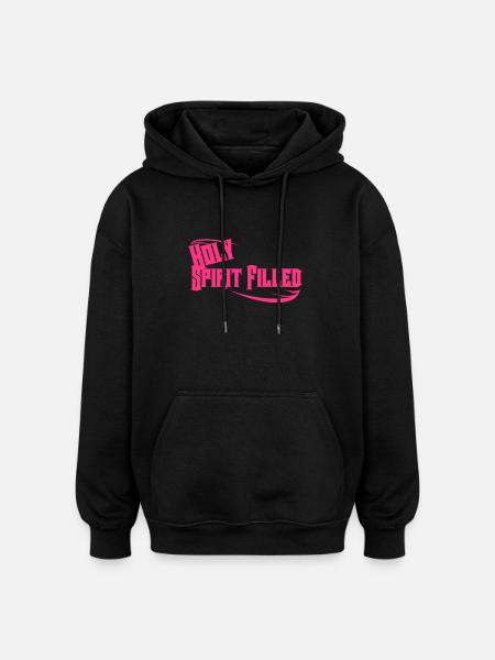 Heiliger Geist - Oversized Unisex Hoodie - Schwarz