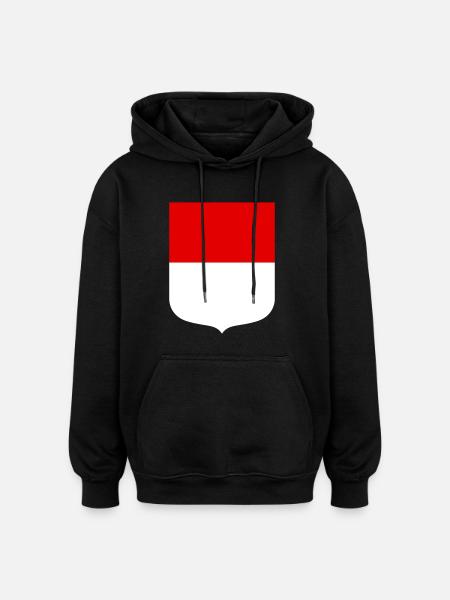 Hesse - Oversized Unisex Hoodie - black