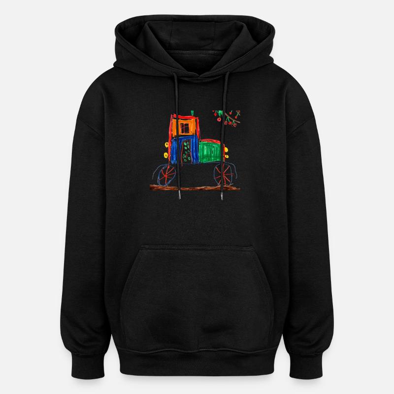 VUS Vision 1964 - Sweat à capuche oversize unisexe - noir