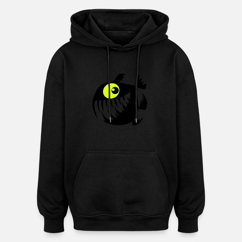 Merry Perry - Oversized Unisex Hoodie - black
