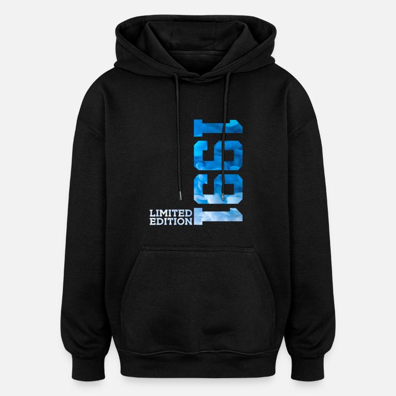 35E ANNIVERSAIRE ÉDITION LIMITÉE 1991 - Sweat à capuche oversize unisexe - noir