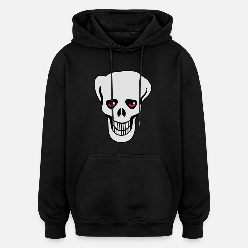 Skull cool - Oversized Unisex Hoodie - black