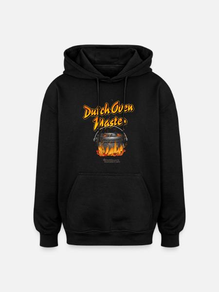 Dutch Oven Master - Oversized Unisex Hoodie - black