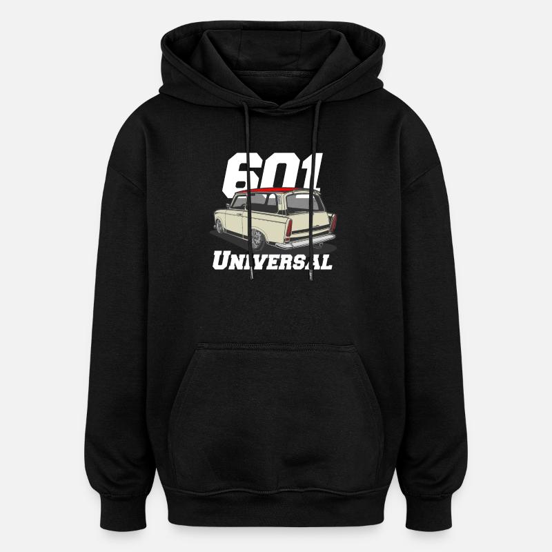 universal 601 low Trabi - Oversized Unisex Hoodie - Schwarz