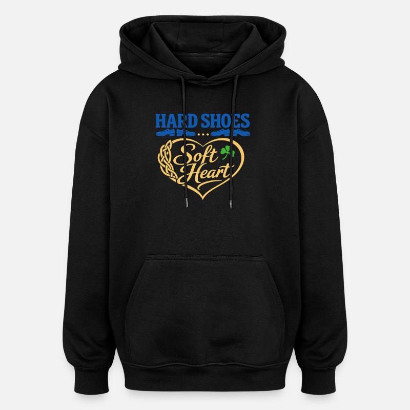 Irischer Tanz Step-dancing Celtic Fan - Oversized Unisex Hoodie - Schwarz