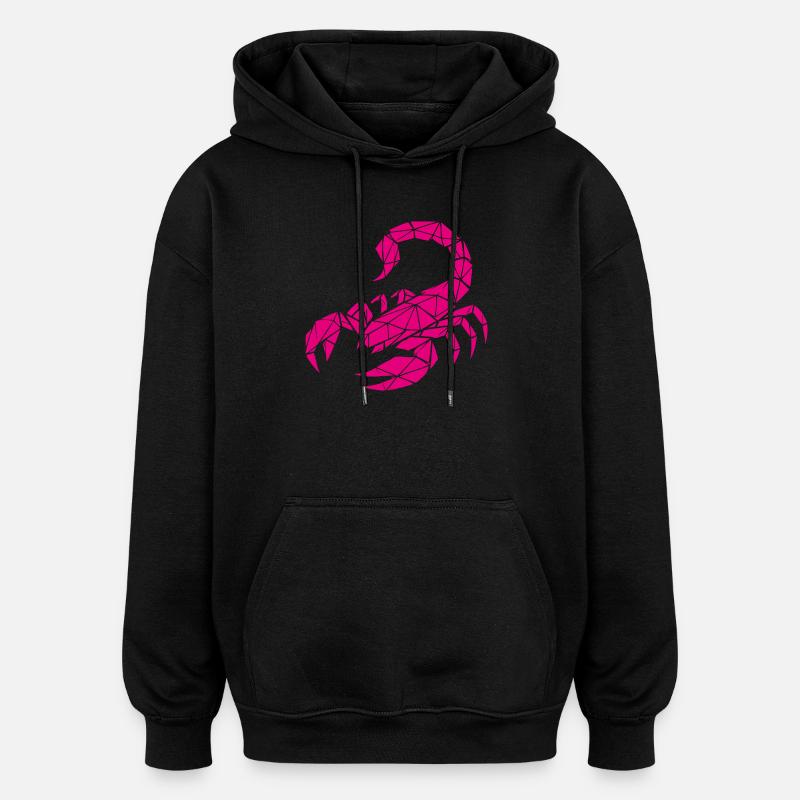Scorpio – Power & Mystery - Oversized Unisex Hoodie - black