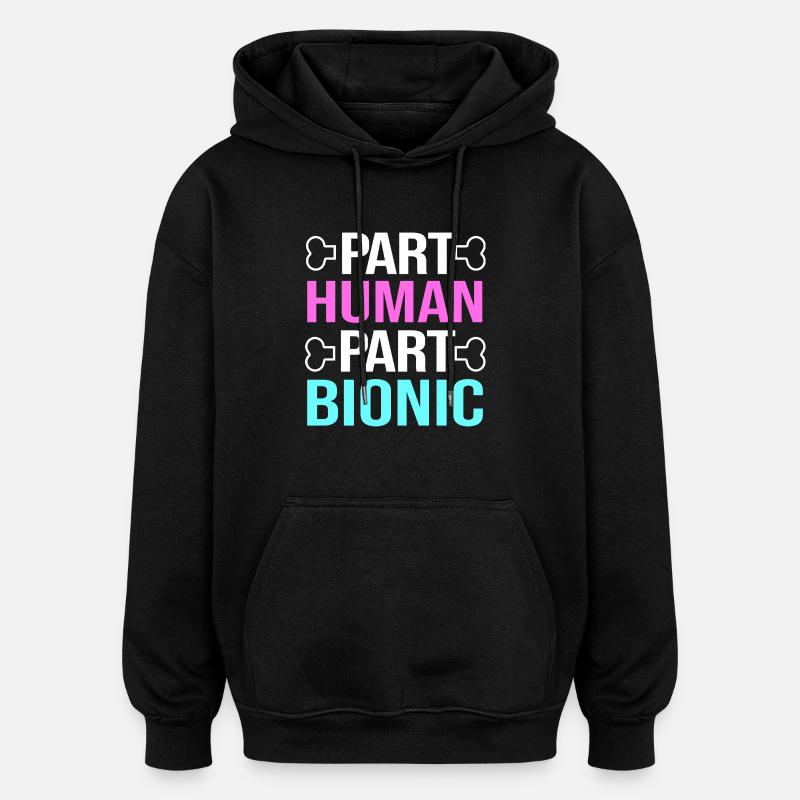 Knee Surgery Knee Surgery - Oversized Unisex Hoodie - black