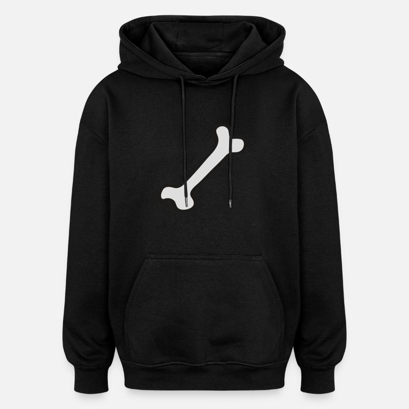 Bone - Bone 2 - Oversized Unisex Hoodie - black