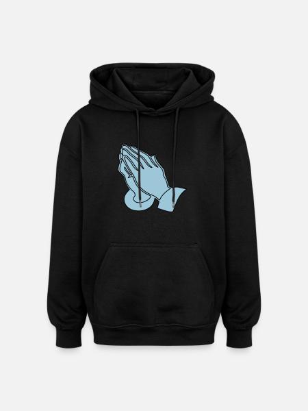 Christianity Collection - Oversized Unisex Hoodie - black