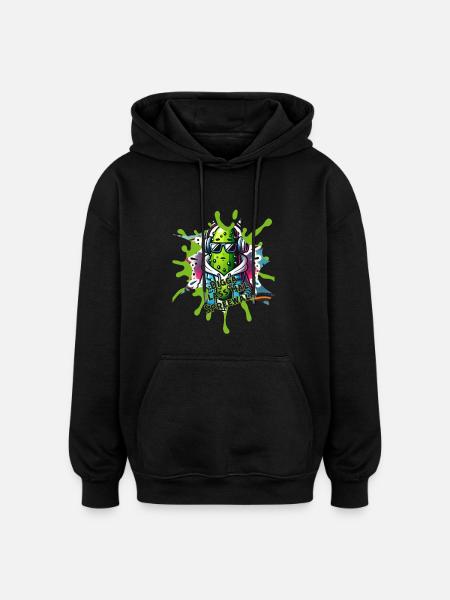 Digga Spreewald - Oversized Unisex Hoodie - black