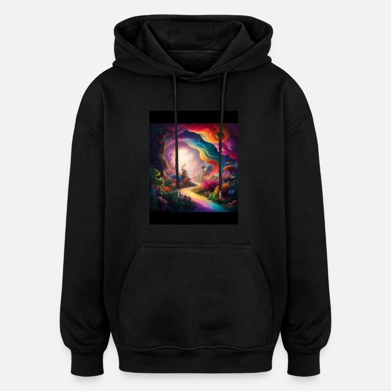 psy - Oversized Unisex Hoodie - Schwarz