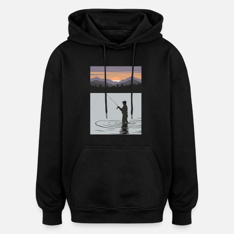 Cadeau d’artiste de tatouage - Sweat à capuche oversize unisexe - noir