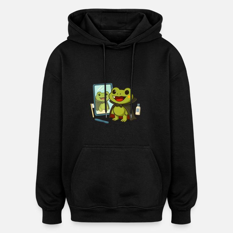 Halloween Vampire Costume Gift - Oversized Unisex Hoodie - black
