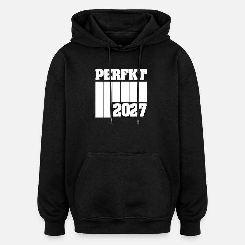 Einzigartig 2027 - Oversized Unisex Hoodie - Schwarz