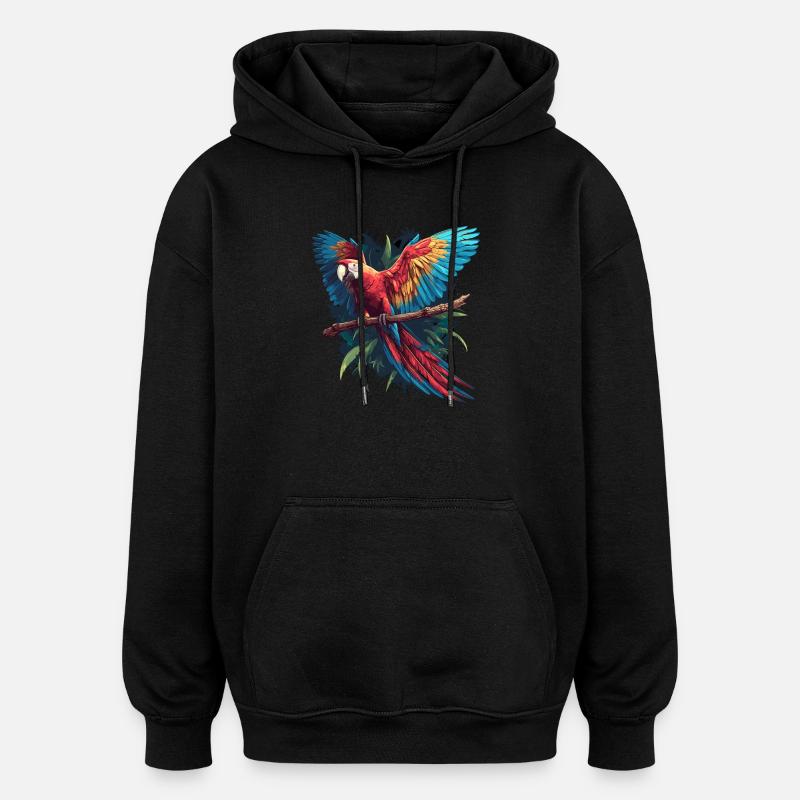 Aras Ara - Oversized Unisex Hoodie - Schwarz