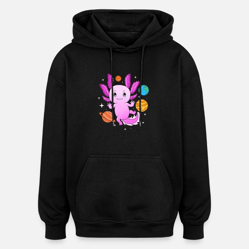 Pastell Gothic - Oversized Unisex Hoodie - Schwarz