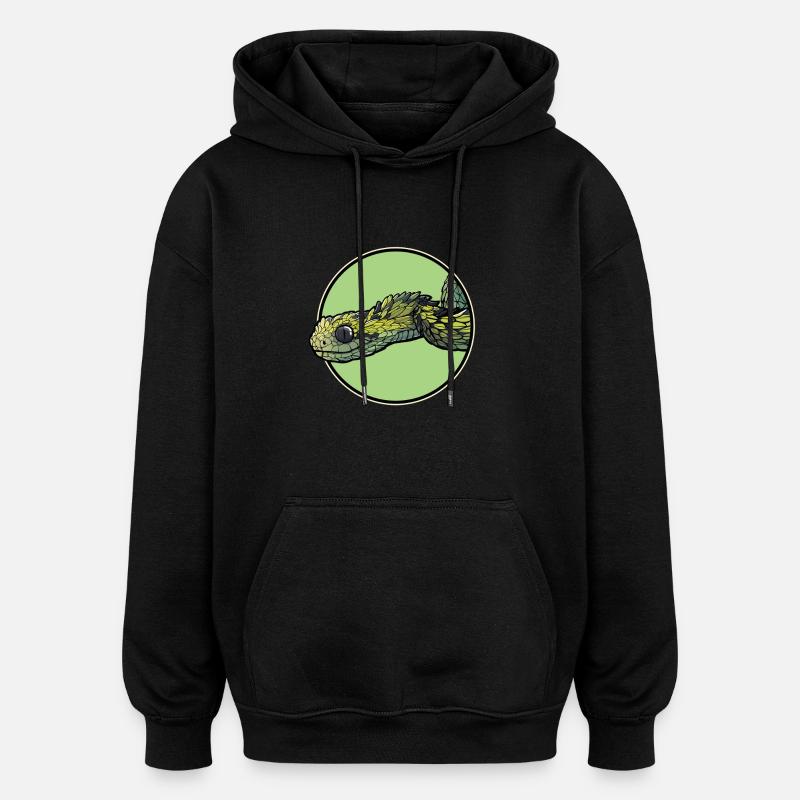 Bush Vipers Bush Viper - Oversized Unisex Hoodie - black