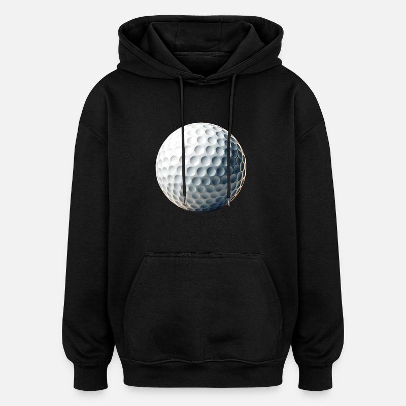 Golfe - Sweat à capuche oversize unisexe - noir