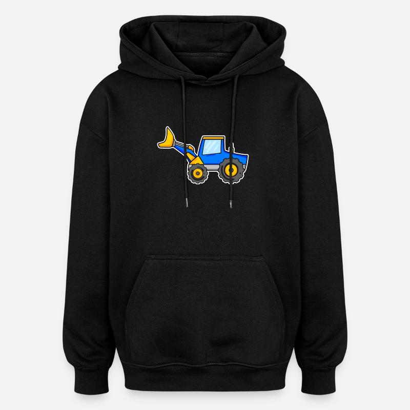 Bagger - Oversized Unisex Hoodie - Schwarz
