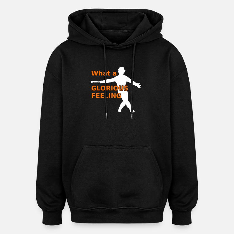 CWO Dancing Alex - Sweat à capuche oversize unisexe - noir