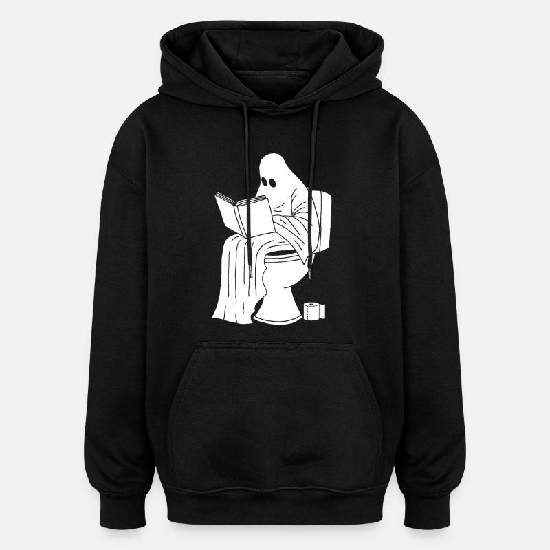 Die Geisterpause - Oversized Unisex Hoodie - Schwarz