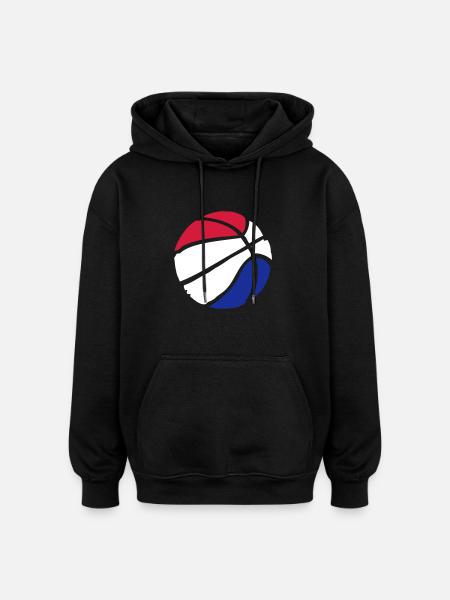 Basketball - Oversized Unisex Hoodie - black