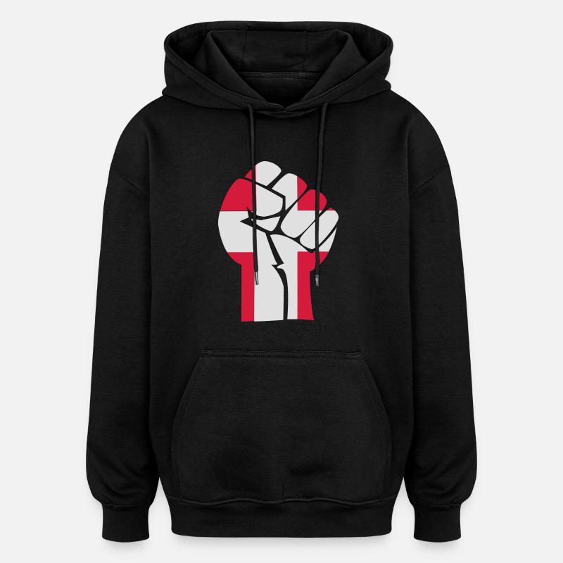 fist_danmark_2clr - Sweat à capuche oversize unisexe - noir