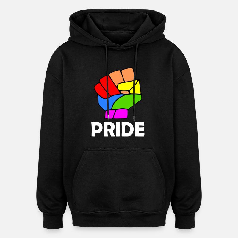 Pride - Oversized Unisex Hoodie - black