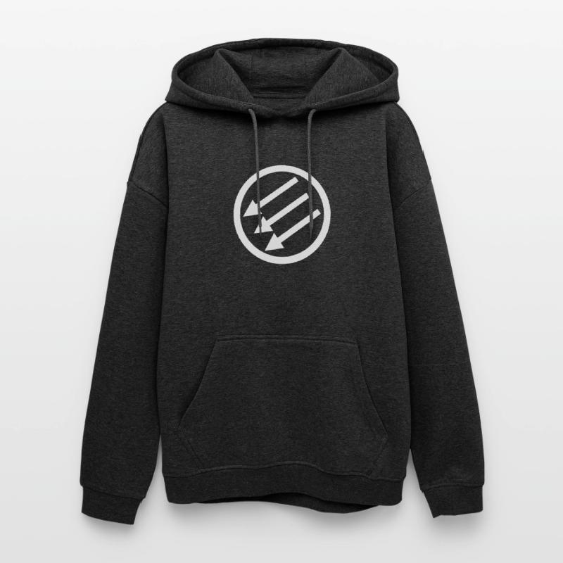 Järnfronten / Eiserne Front / Iron Front Sweat à capuche oversize unisexe