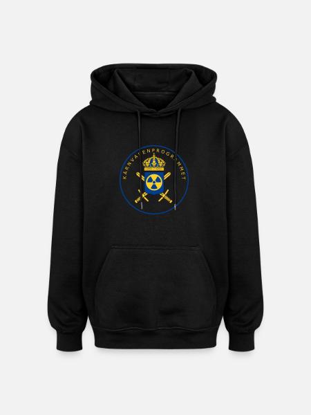 The Swedish Nuclear Weapons Programme - Oversized Unisex Hoodie - black