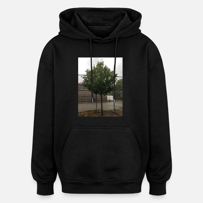 A Tree - Oversized Unisex Hoodie - Schwarz