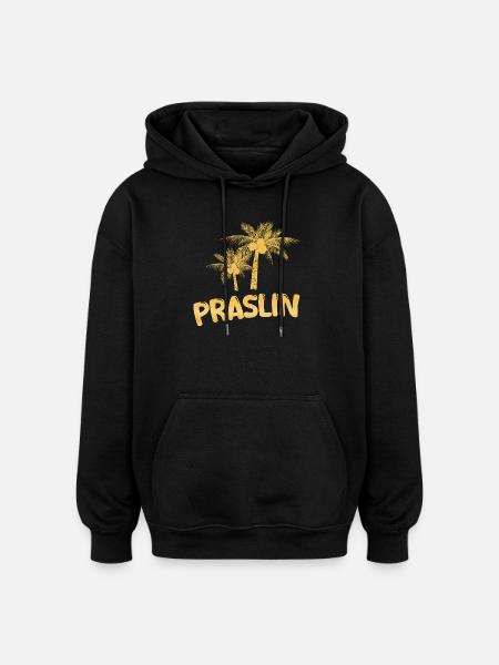 Geschenk für Praslin - Oversized Unisex Hoodie - Schwarz