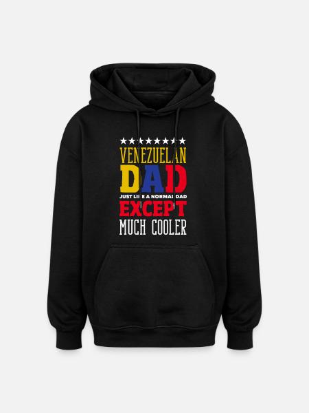 Venezuela Flag Pride & Home Venezuela - Oversized Unisex Hoodie - black