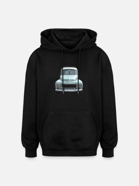 Buckelvolvo Oldtimer - Oversized Unisex Hoodie - Schwarz