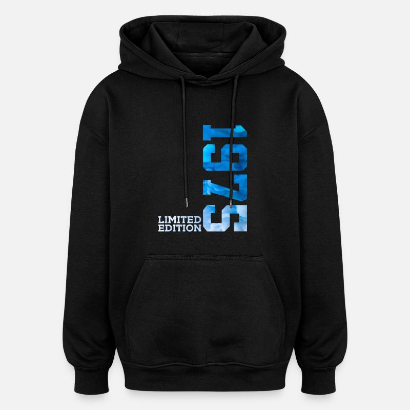 51E ANNIVERSAIRE ÉDITION LIMITÉE 1975 - Sweat à capuche oversize unisexe - noir