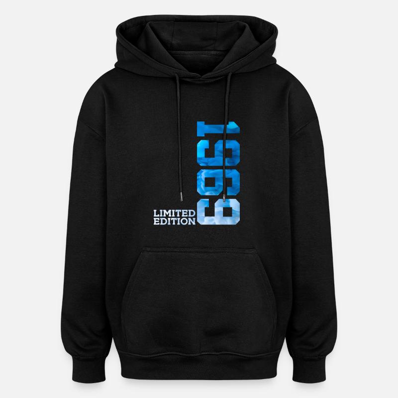57E ANNIVERSAIRE ÉDITION LIMITÉE 1969 - Sweat à capuche oversize unisexe - noir