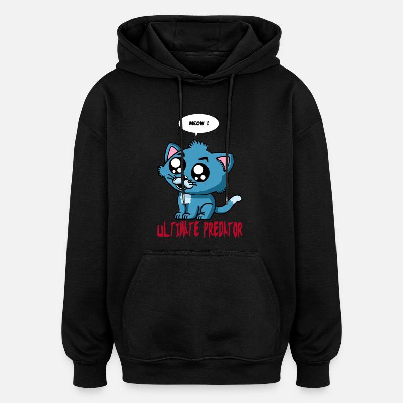 Ultimativer Perdator - Oversized Unisex Hoodie - Schwarz