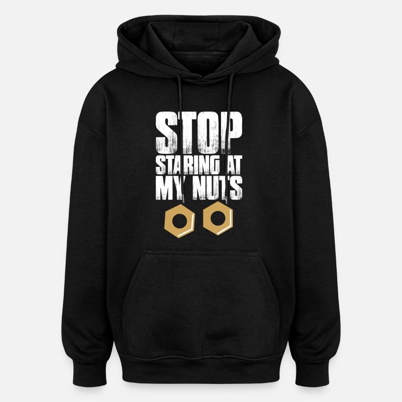 Plateforme constructio de construction d’échafaudage - Sweat à capuche oversize unisexe - noir