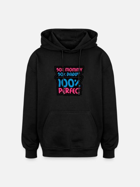 100 Procent Perfect - Sweat à capuche oversize unisexe - noir