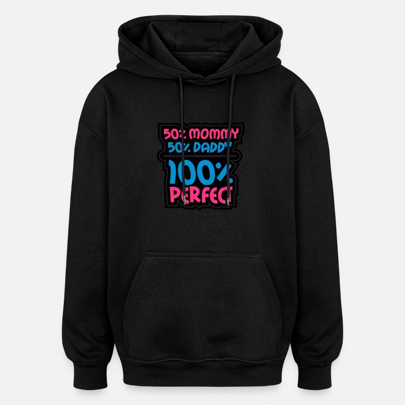 100 Procent Perfect - Sweat à capuche oversize unisexe - noir