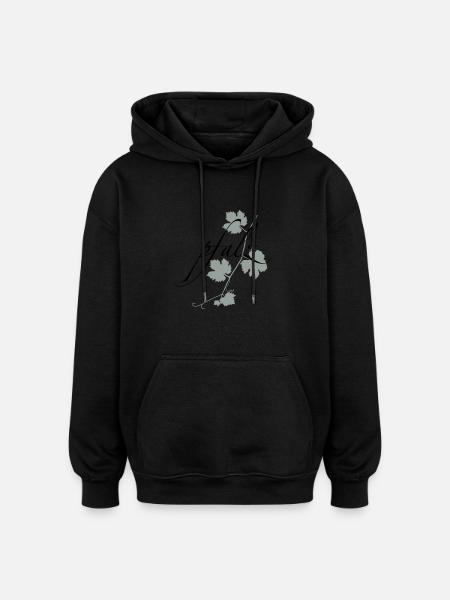 Palatinate - Oversized Unisex Hoodie - black