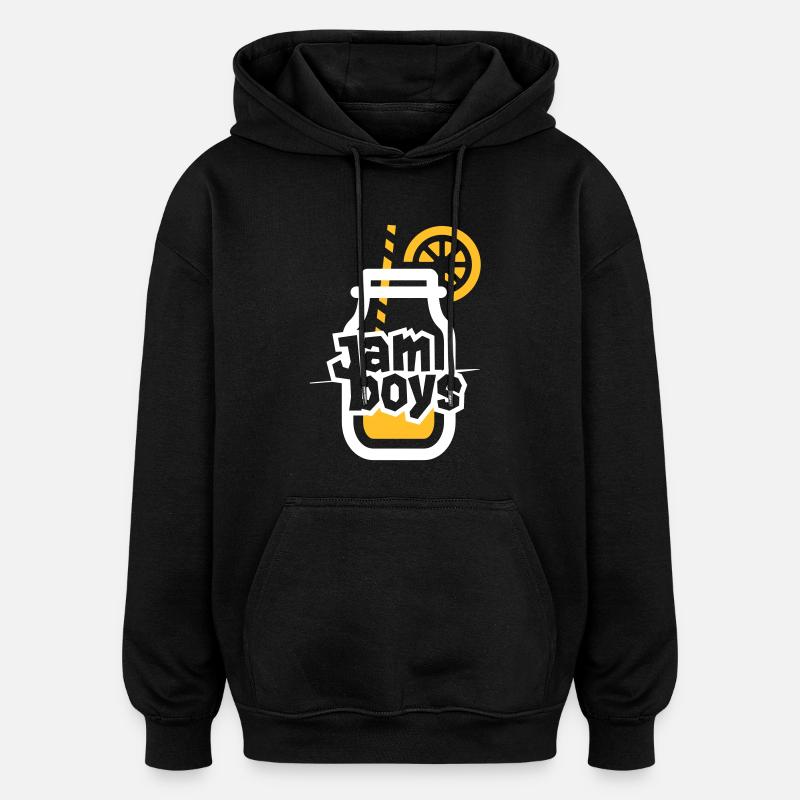 Jamboy 2 - Oversized Unisex Hoodie - Schwarz