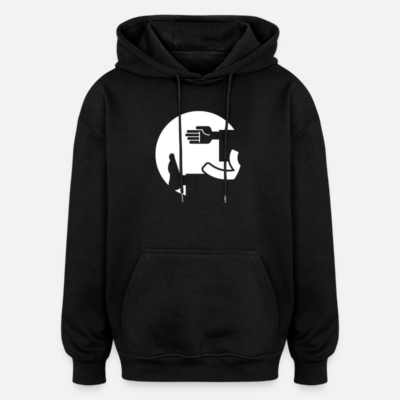 Taekwondo Tae-Kwon-Do Taekwon-Do - Sweat à capuche oversize unisexe - noir