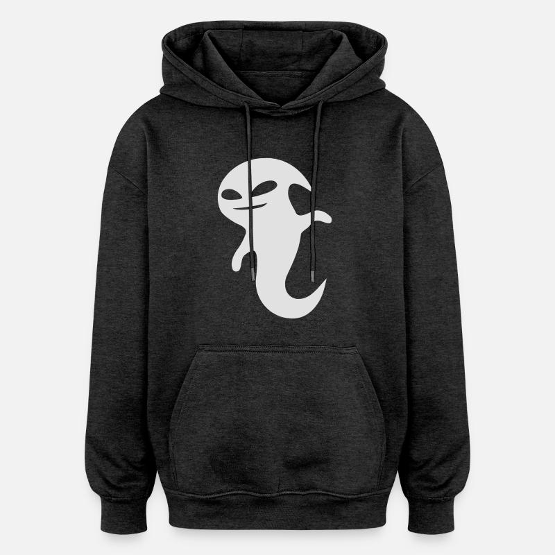 geistmann_1c - Oversized Unisex Hoodie - Anthrazit