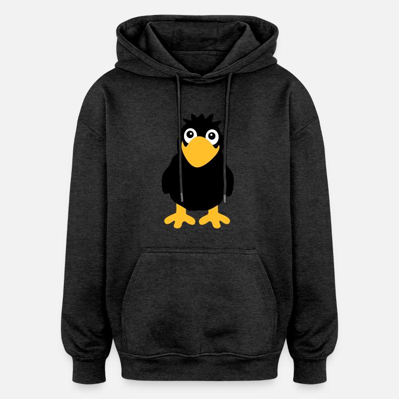 Rabe - Oversized Unisex Hoodie - Anthrazit