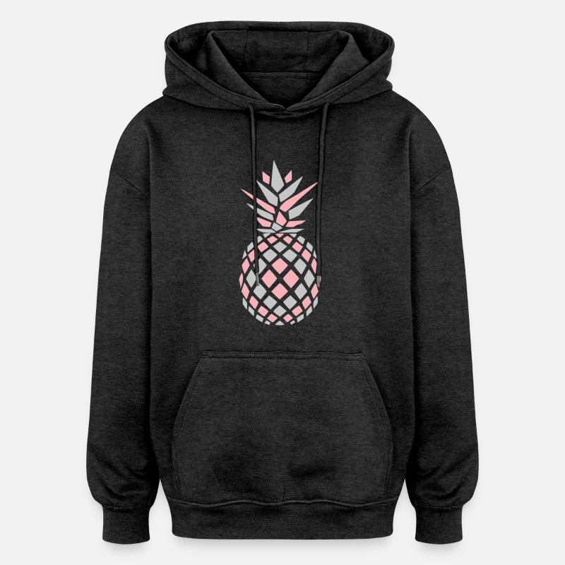 Einfach gute Ananas - Oversized Unisex Hoodie - Anthrazit