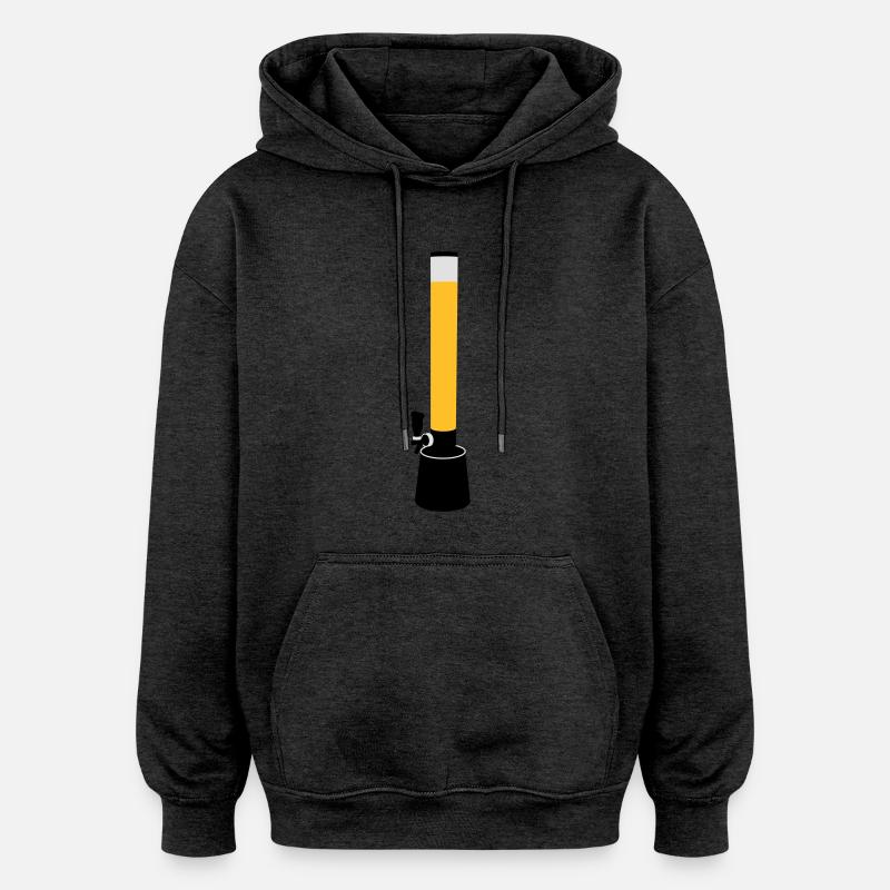 Biertower - Oversized Unisex Hoodie - Anthrazit