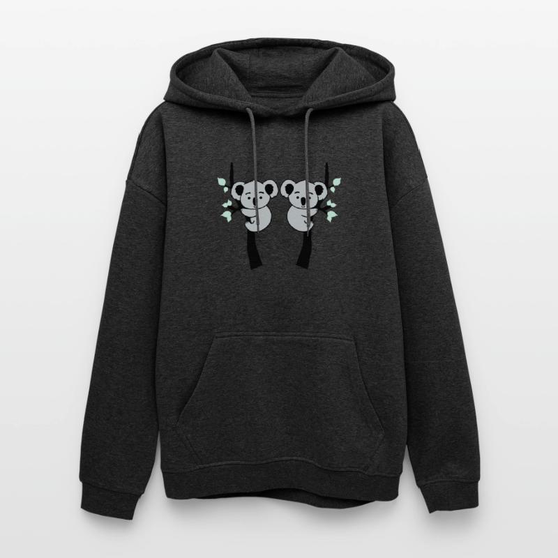 koalabär comic baum 2 Oversized Unisex Hoodie